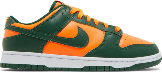 USED Nike Dunk Low Retro Miami Hurricanes (No Box)