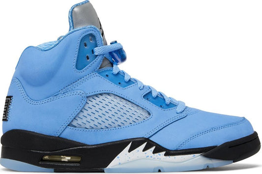 USED Jordan 5 Retro UNC University Blue