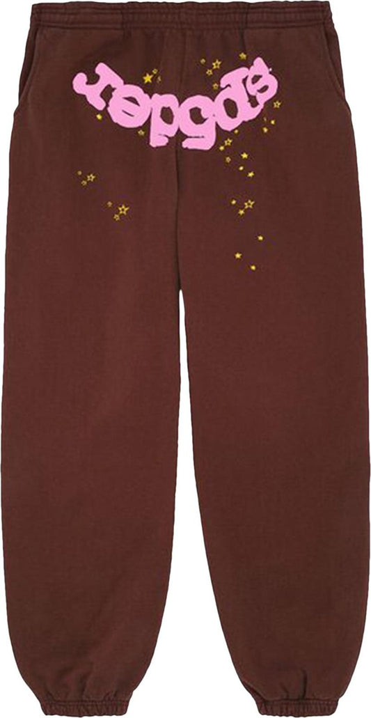 Sp5der Classic Sweatpant 'Brown'