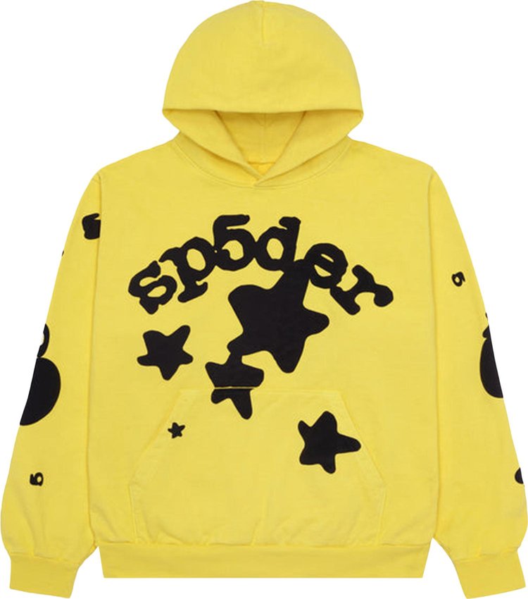 PROMO Sp5der Beluga Hoodie Yellow