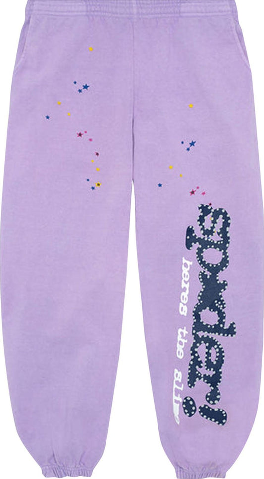 PROMO Sp5der Açaí Sweatpant 'Purple'