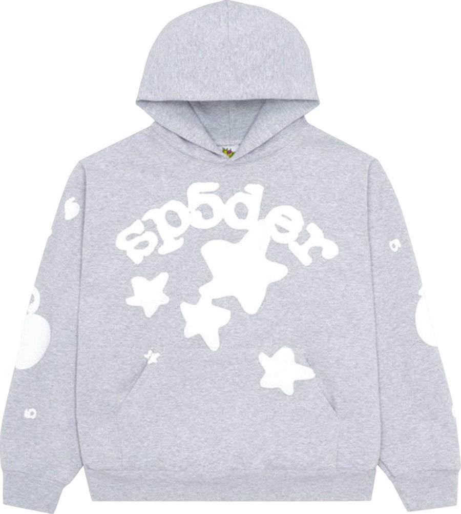 Sp5der Beluga Hoodie Heather Grey