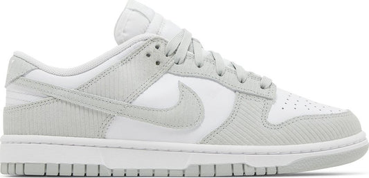 Nike Dunk Low Light Silver Corduroy (Women's)