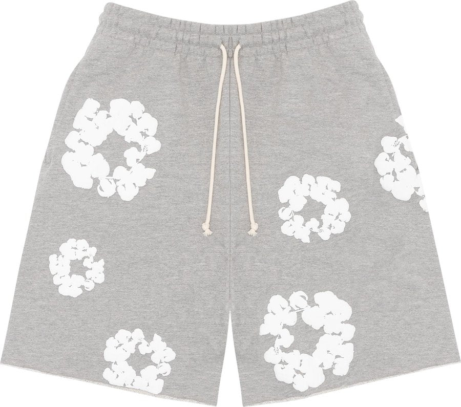 PROMO Denim Tears The Cotton Wreath Shorts 'Grey'