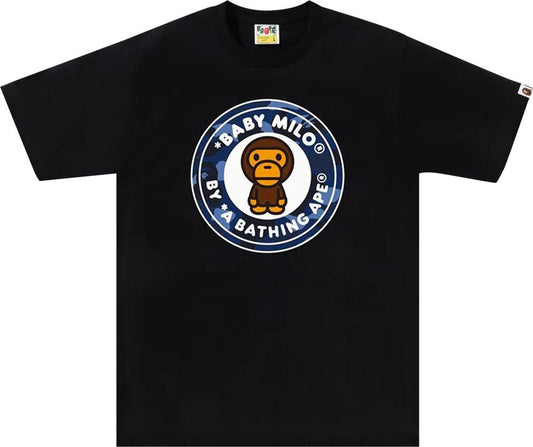 PROMO BAPE Blue Baby Milo Tee Black