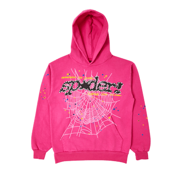 Sp5der P*NK V2 Hoodie Pink