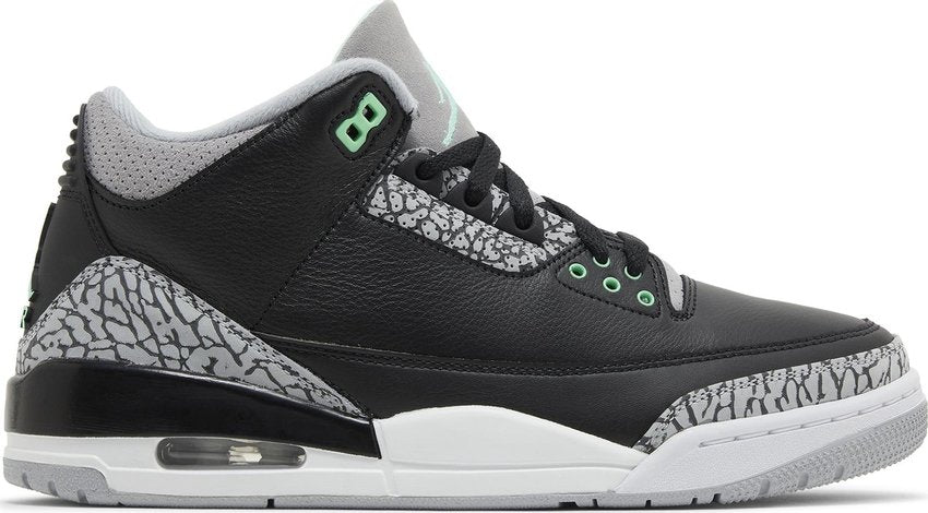 PROMO Jordan 3 Retro Green Glow