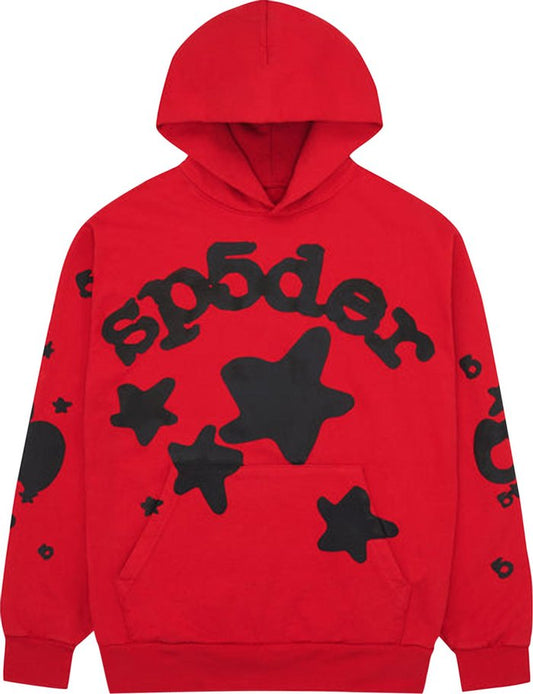 Black Friday Sp5der Beluga Hoodie Red