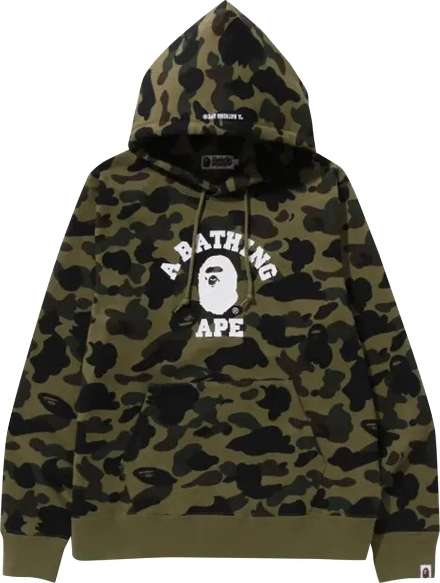 PROMO BAPE Green Pullover Hoodie