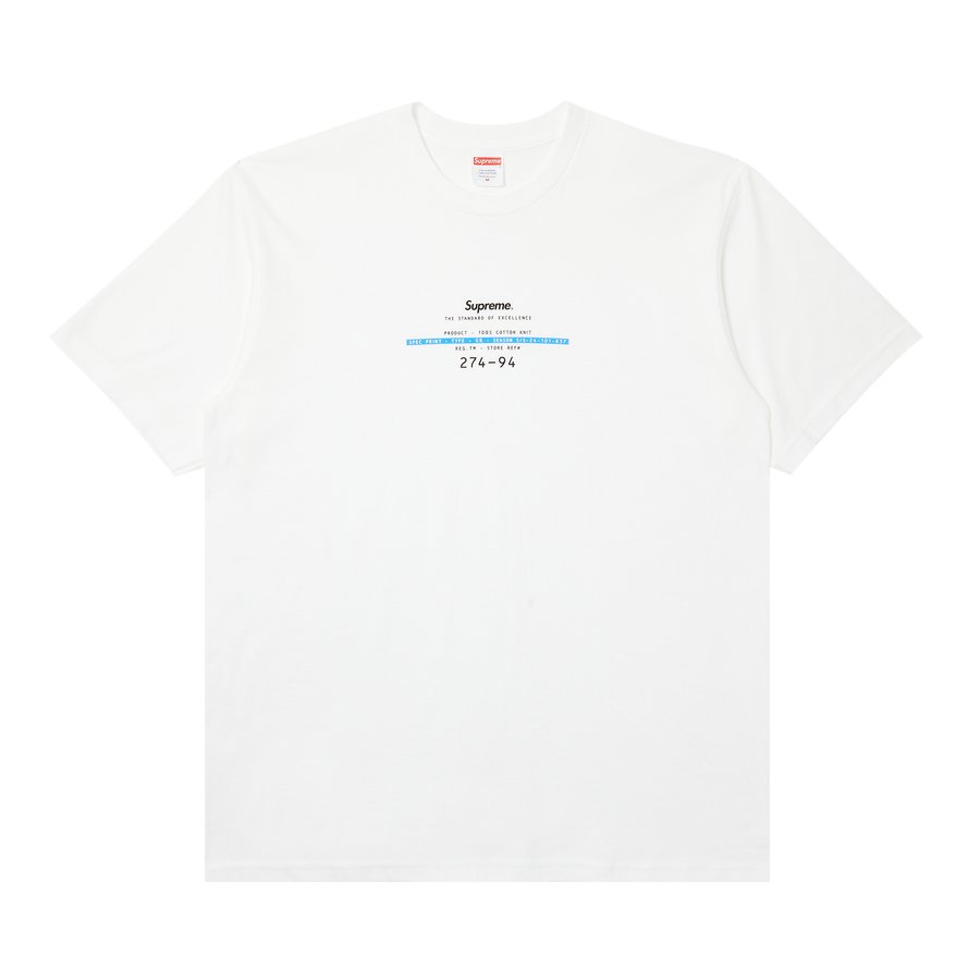 Supreme Standard Tee White