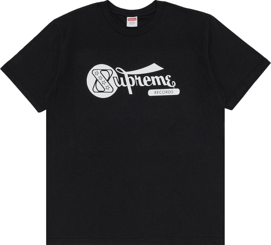 Supreme Records Tee Black