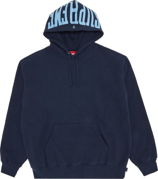 Supreme Warm Up Hooded Sweatshirt (SS24) Navy