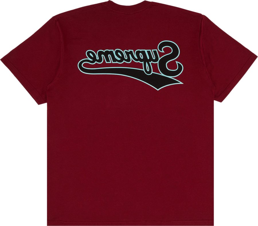 PROMO Supreme Backwards Tee Cardinal