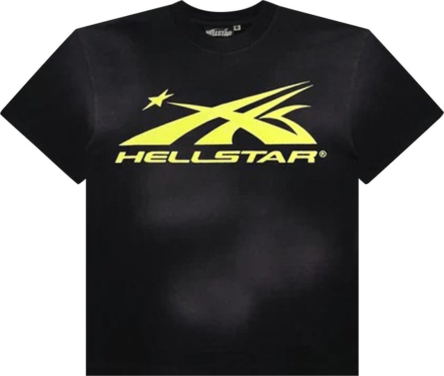 Hellstar Sport Gel Logo Tee Yellow