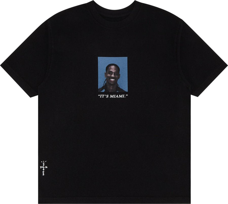 PROMO Travis Scott Miami Tee Black