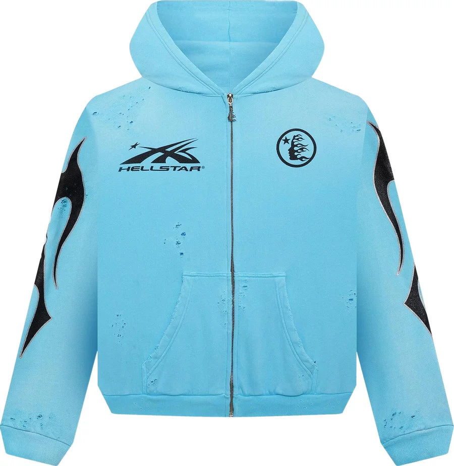 Hellstar Studios Baby Blue Zip Up