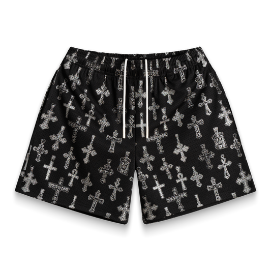 Bravest Studios Black Saint Shorts