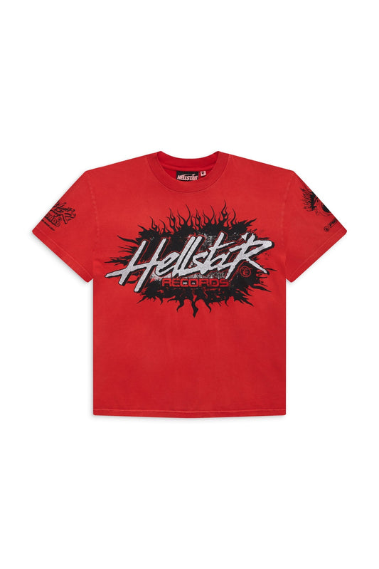 Hellstar Records T-Shirt Red