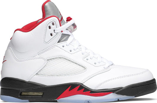 PROMO USED Jordan 5 Retro Fire Red Silver Tongue (2020)