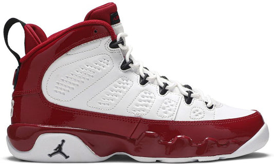 Black Friday USED Jordan 9 Retro White Gym Red (GS)