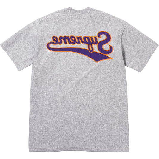 Supreme Backwards Tee Heather Grey