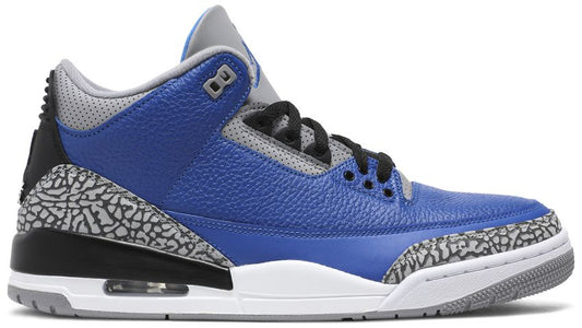 USED Jordan 3 Retro Varsity Royal Cement