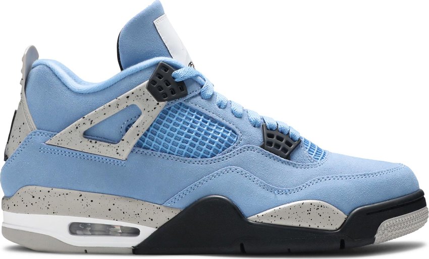 USED Jordan 4 Retro University Blue