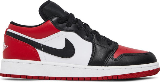 PROMO Jordan 1 Low Bred Toe (GS)