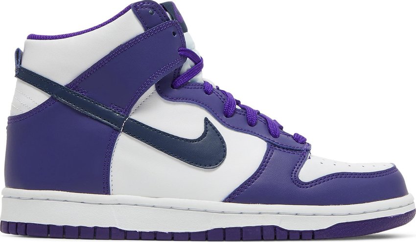 PROMO Nike Dunk High Electro Purple Midnight Navy (GS)