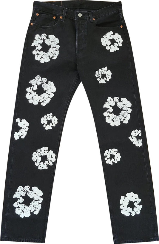 PROMO Levi's x Denim Tears The Cotton Wreath Jean 'Black'