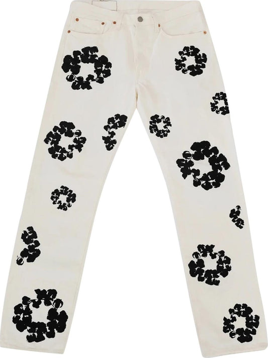 PROMO Levi's x Denim Tears The Cotton Wreath Inverted Jean 'White'