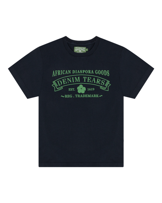 PROMO Denim Tears Trademark Tee Navy