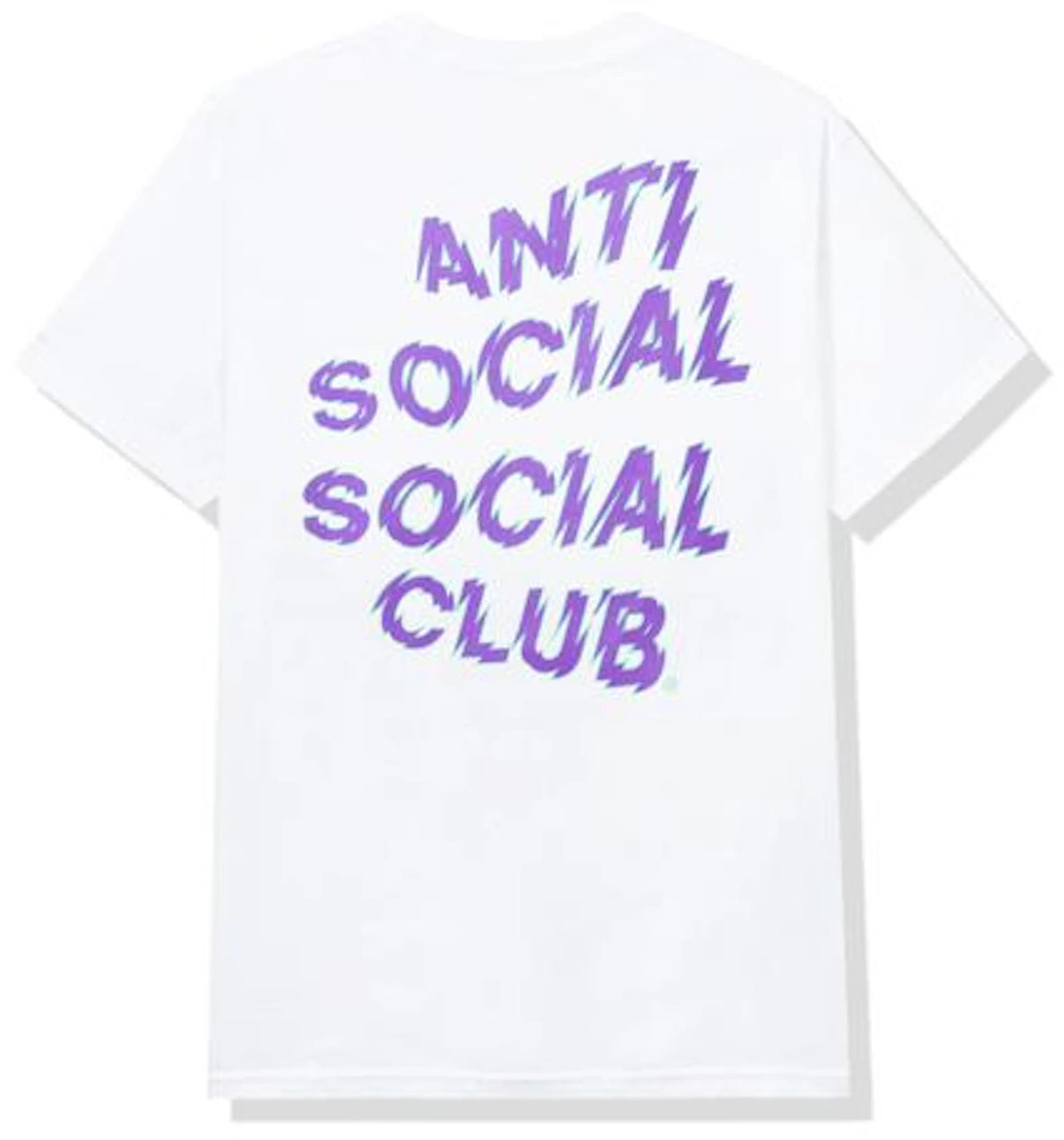 PROMO Anti Social Social Club Purple Maniac Tee White