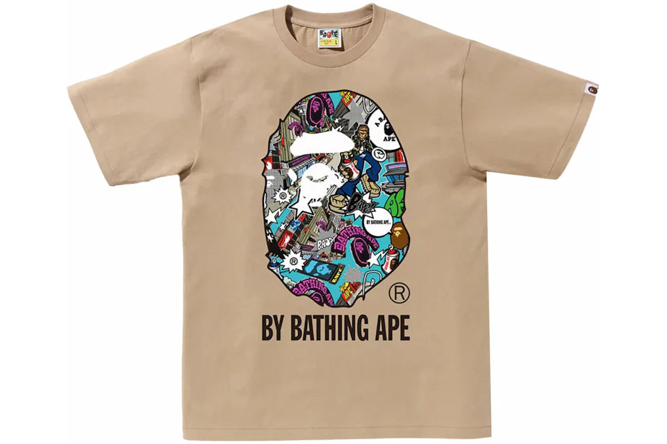 Black Friday BAPE Comic Tee Beige