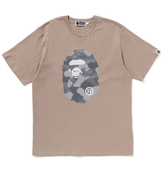 BAPE Radiation Grey Camo Big Ape Head Beige