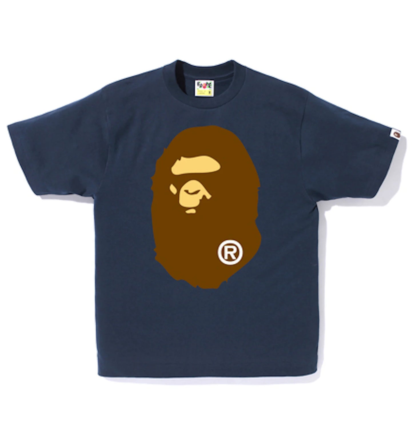 BAPE Brown Big Ape Head Navy