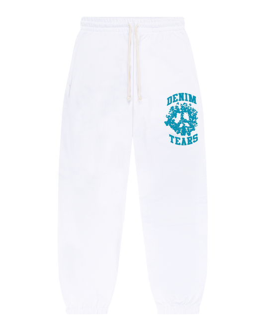 Denim University Sweatpants White