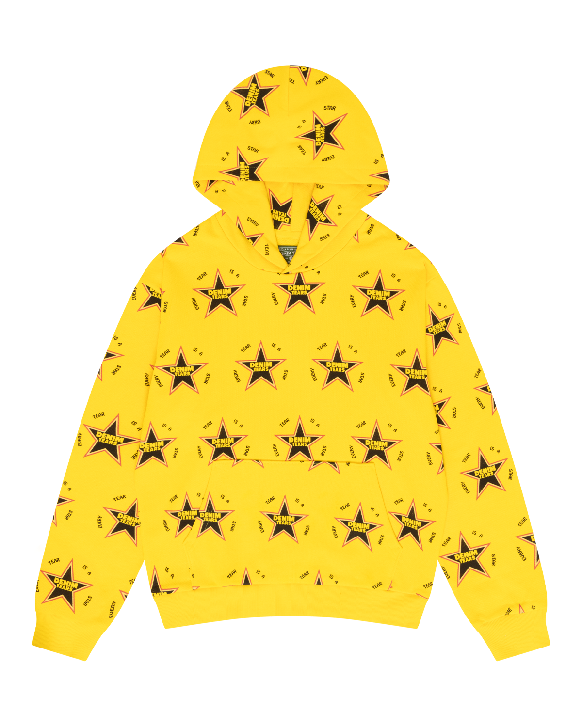 Black Friday Denim Tears Every Tear Is A Star Hoodie Yellow