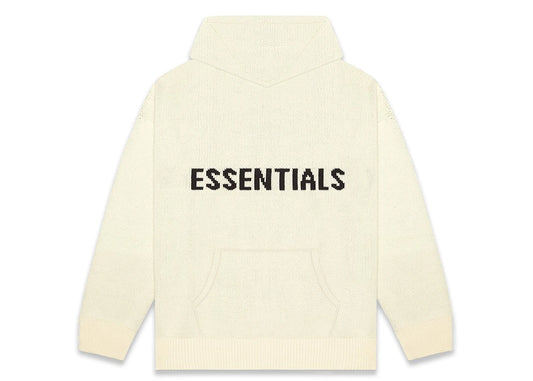 Fear of God Essentials Knit Hoodie (FW20) Cream