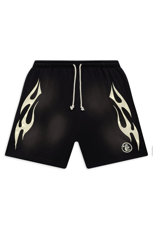 Hellstar Flames Shorts 'Black'