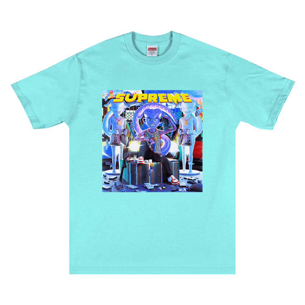 Black Friday Supreme Richest Tee Turquoise