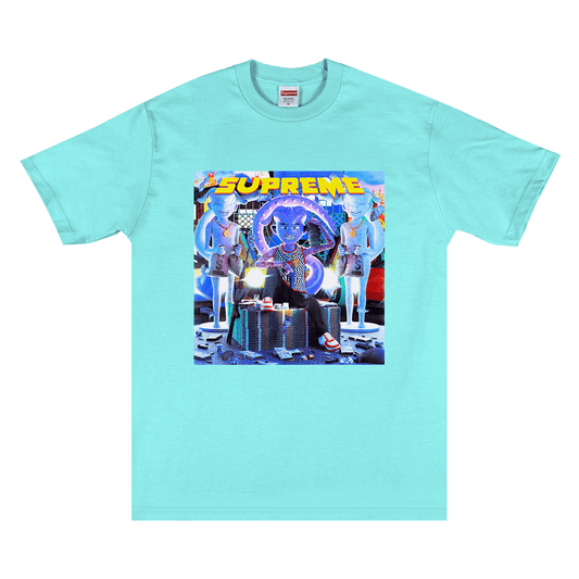 Black Friday Supreme Richest Tee Turquoise