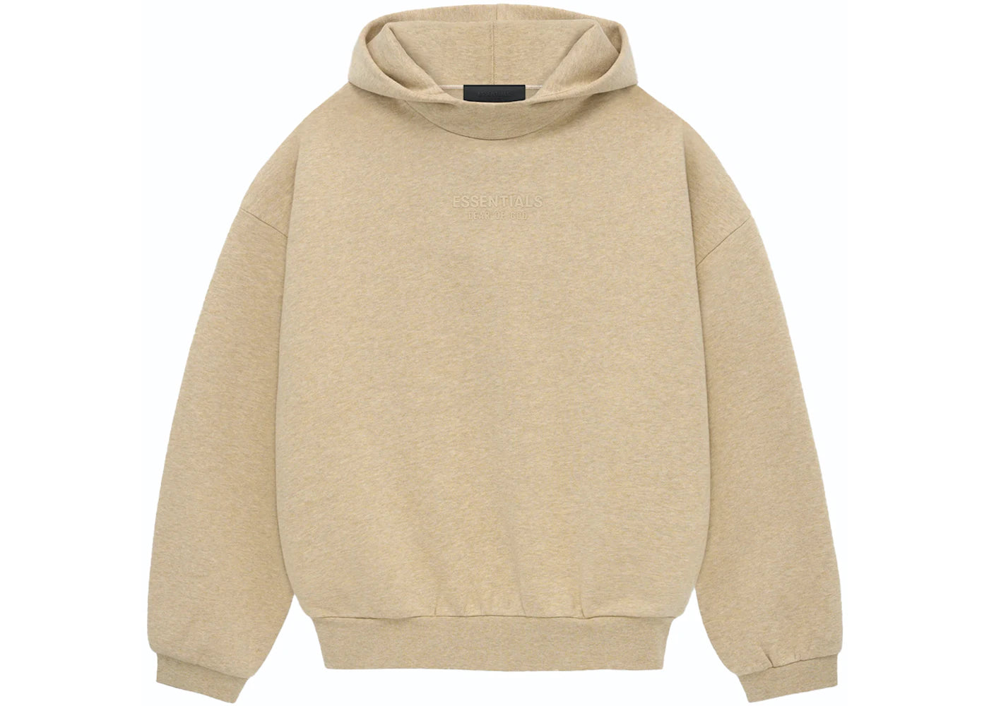 Black Friday Fear of God Essentials Hoodie Gold Heather