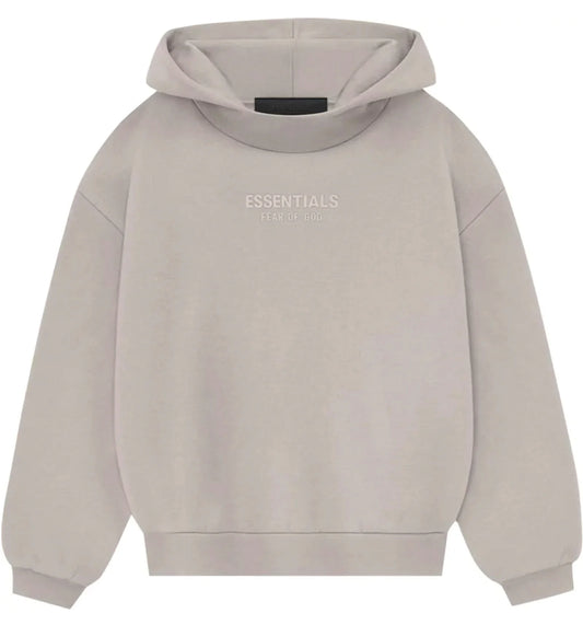 PROMO Fear of God Essentials Hoodie Silver Cloud