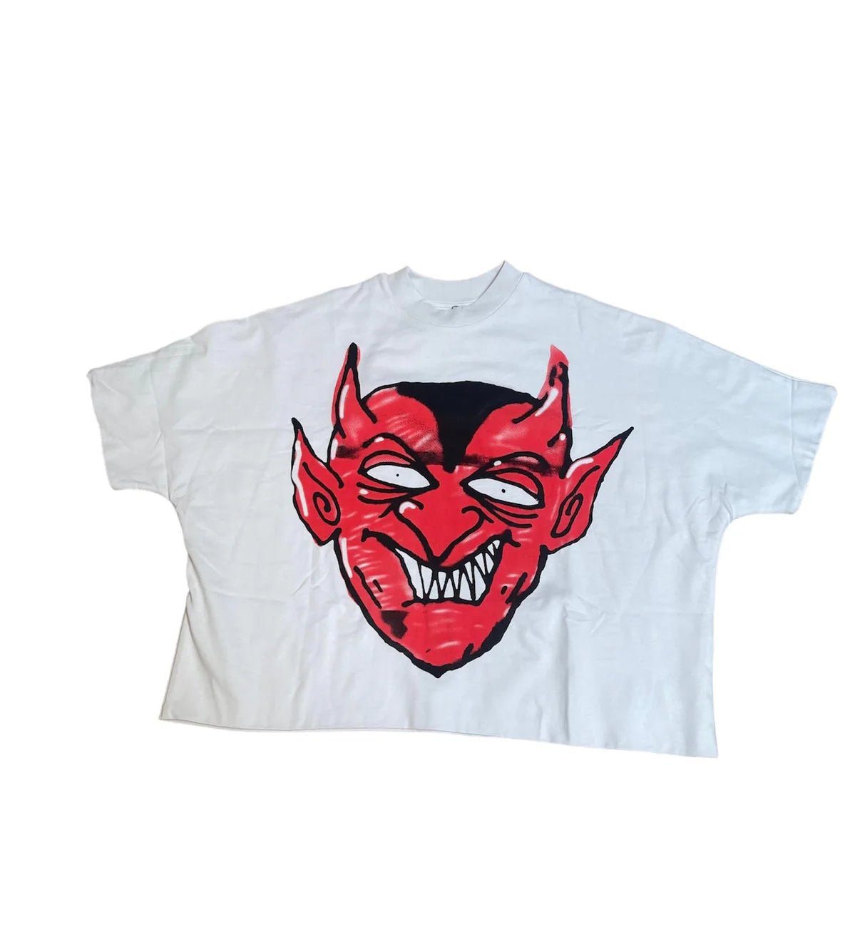 PROMO Billionaire Studios Red Devil Tee White