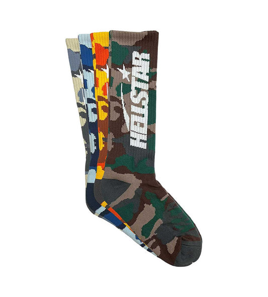 Hellstar Logo Socks Camo