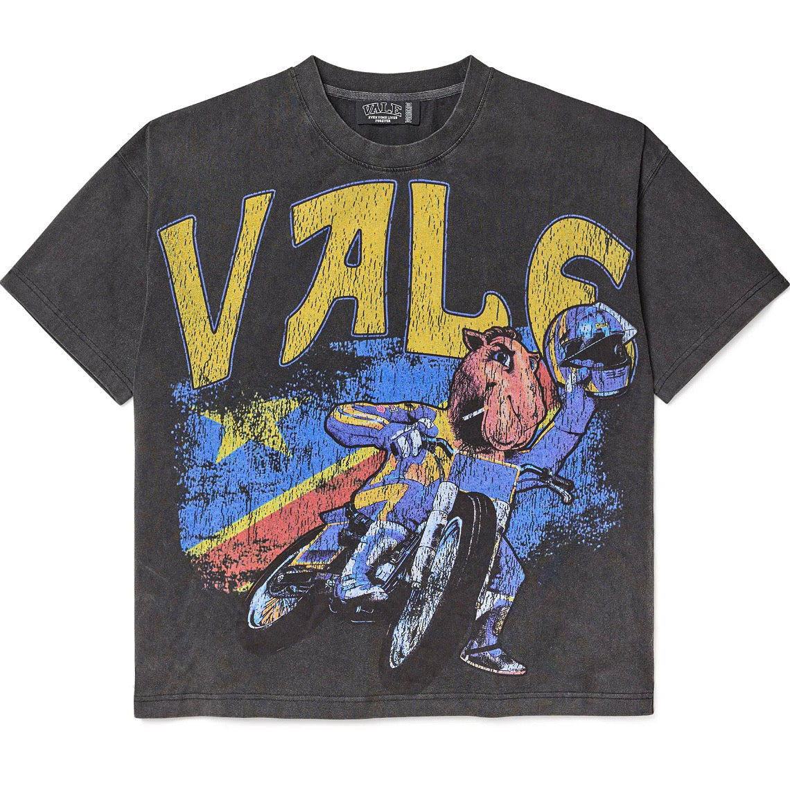 Vale Forever Black Camel Motocross Tee