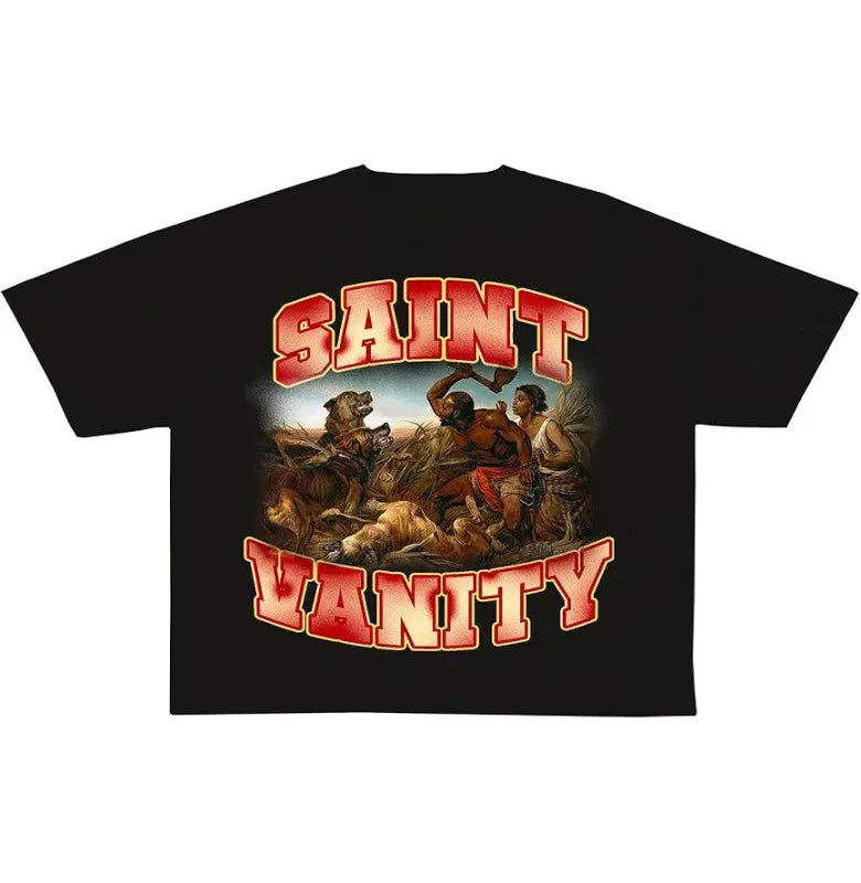 Saint Vanity War Tee Black