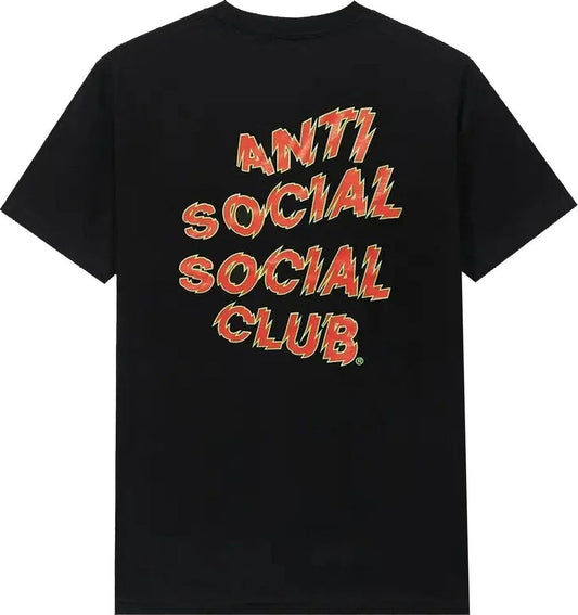 Anti Social Social Club Orange Maniac Tee Black