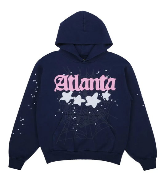 PROMO Sp5der Atlanta Hoodie Navy